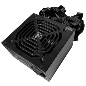 Cougar SXC 750 Switching Power Supply 750W With 180–240VAC 8A Input, High-Amperage 62.5A 12V Rail, Full DC Output, 80 Plus 230V EU Efficiency, Non-Modular | BLACK